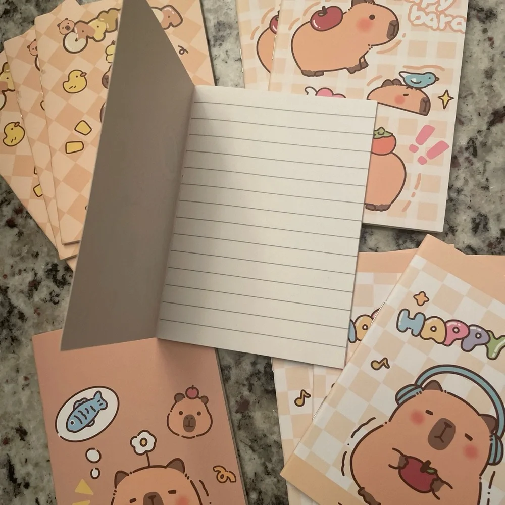 Capybara Mini-Notepad 10-pack - Picture 3 of 3